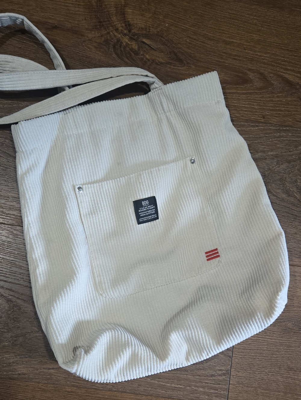 BDG URBAN OUTFITTERS CORDUROY TOTE BAG... #8156